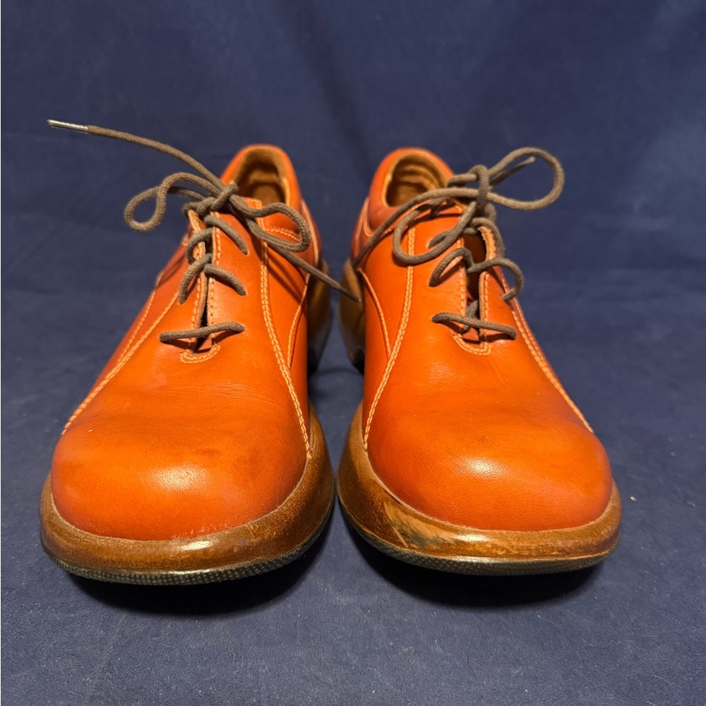 Mens Shoes Brown Leather Oxford Dansko Size 41 US 7.5 to 8.  26.5 cm